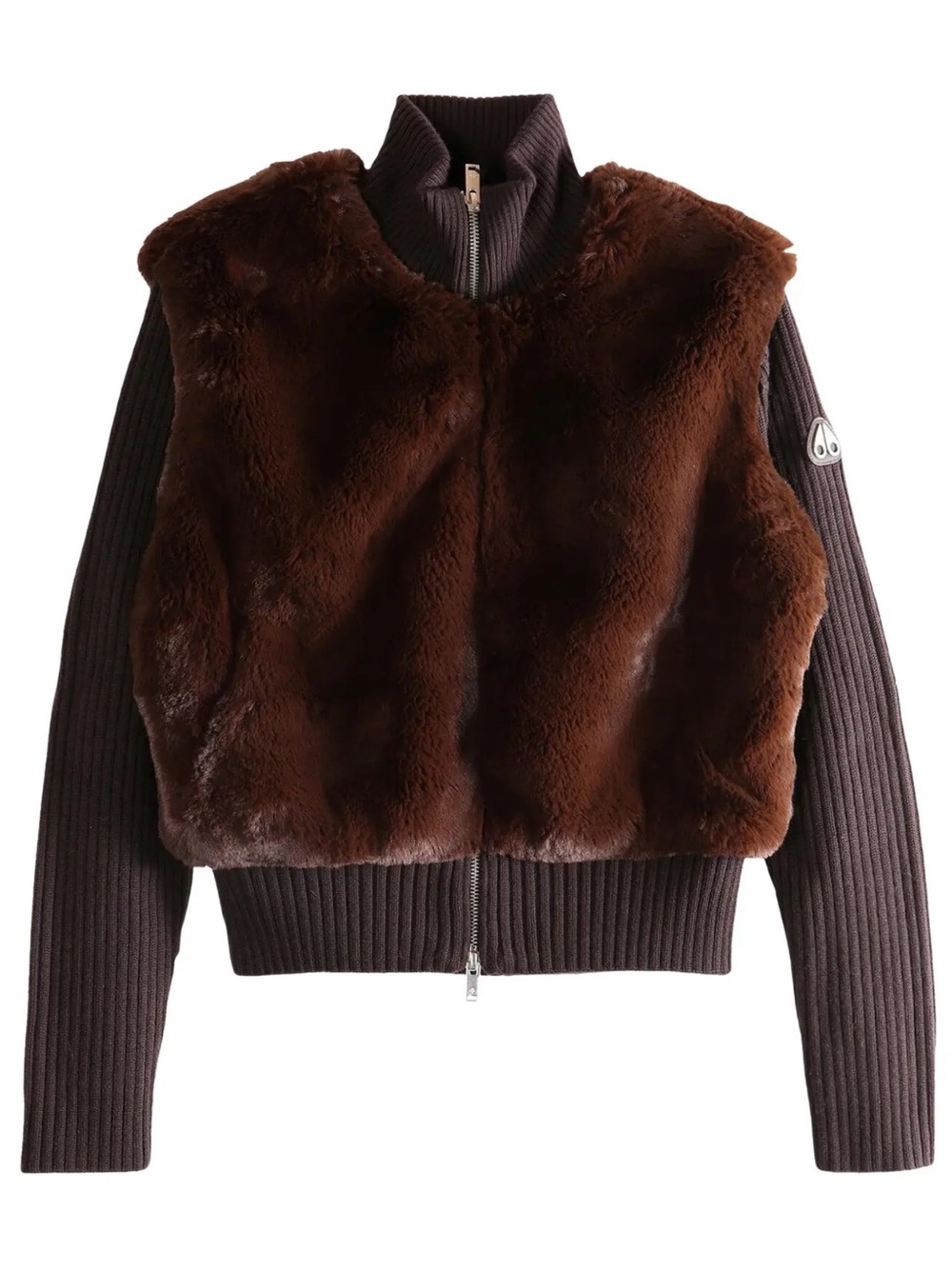 Moose Knuckles Dua Bunny faux fur jacket